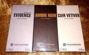 Ambre Noir, Cuir Vetiver, докази, Bois de Sauge Yves Rocher