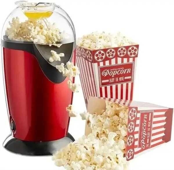 Апарат для приготування попкорну Popcorn maker MA-6 від компанії K V I T K A - фото 1