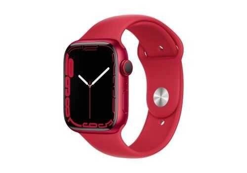 Apple Watch Series 7 45mm GPS+LTE RED Aluminum Case (MKJU3) від компанії K V I T K A - фото 1