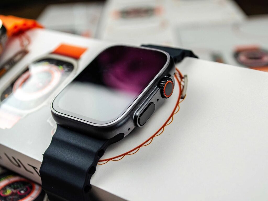 Apple Watch Смарт року GS8+ Ultra 49 мм На гінтах від компанії K V I T K A - фото 1