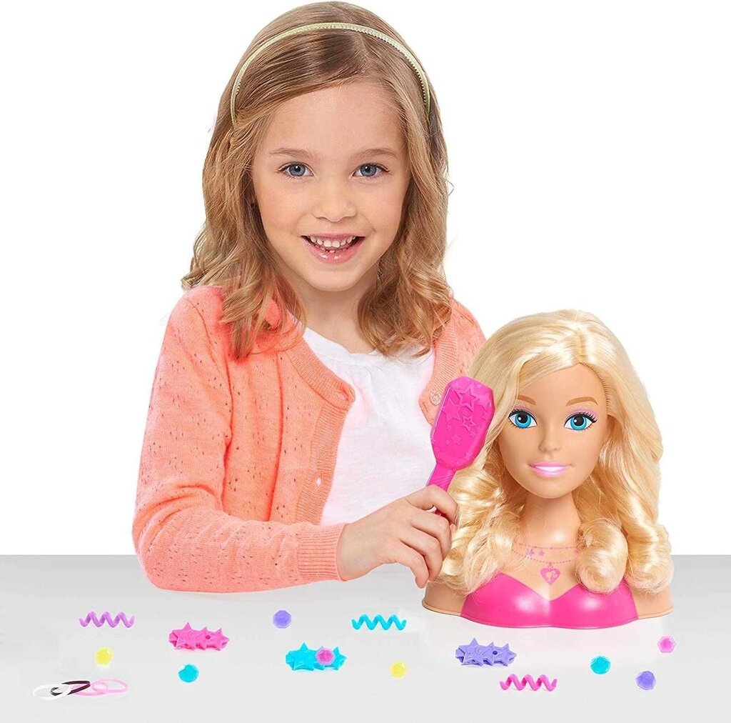 Barbie Small Styling Head Барбі голова манекен для зачісок. від компанії K V I T K A - фото 1