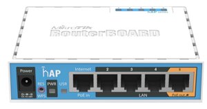 Бездротовий маршрутизатор MikroTik hAP RB951Ui-2ND