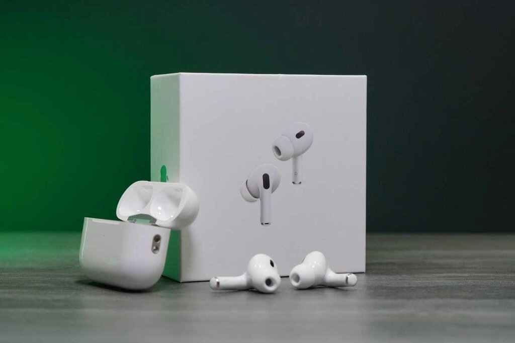Бездротові навушники / Безперейдені навушники Apple Air Pods Pro 2 від компанії K V I T K A - фото 1