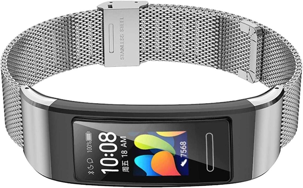 Браслет ремінець для Huawei Band 3/3 Pro/4 Pro Металевий від компанії K V I T K A - фото 1