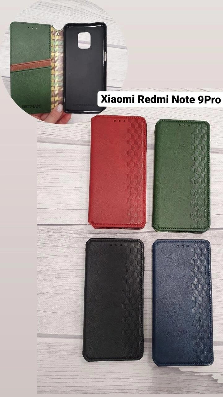 Чохол Книга Xiaomi Redmi Note 9 pro Чохол книжка від компанії K V I T K A - фото 1