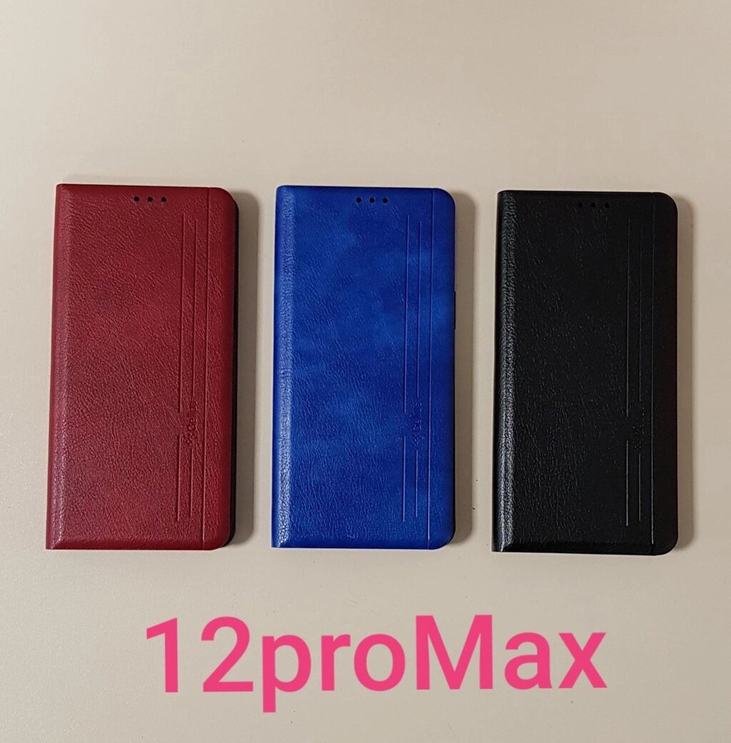 Чохол-книжка Айфон Iphone 12 pro Max від компанії K V I T K A - фото 1