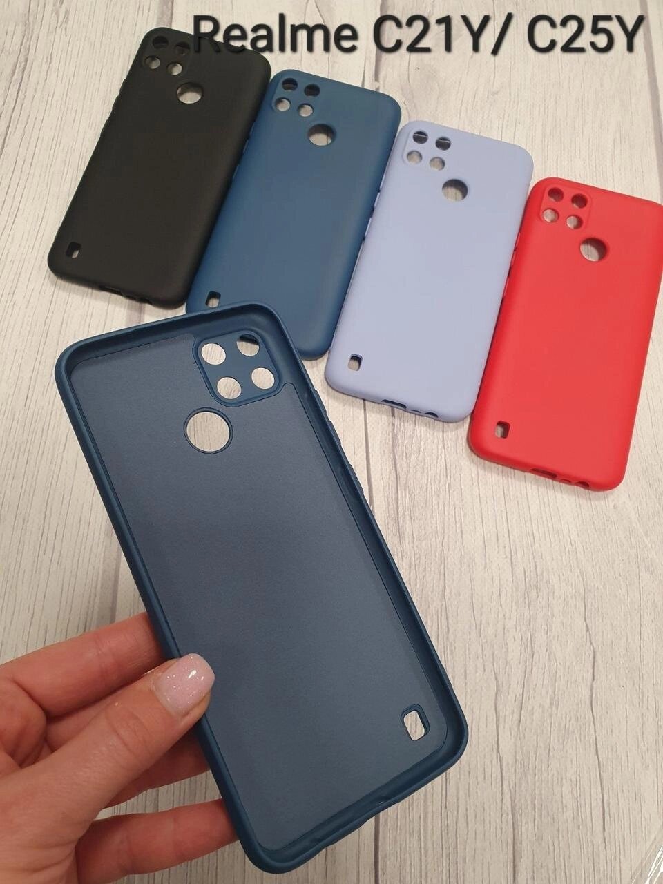 Чохол кремнієвий кодія Realmi Realms C21Y 25y Case Silicon від компанії K V I T K A - фото 1