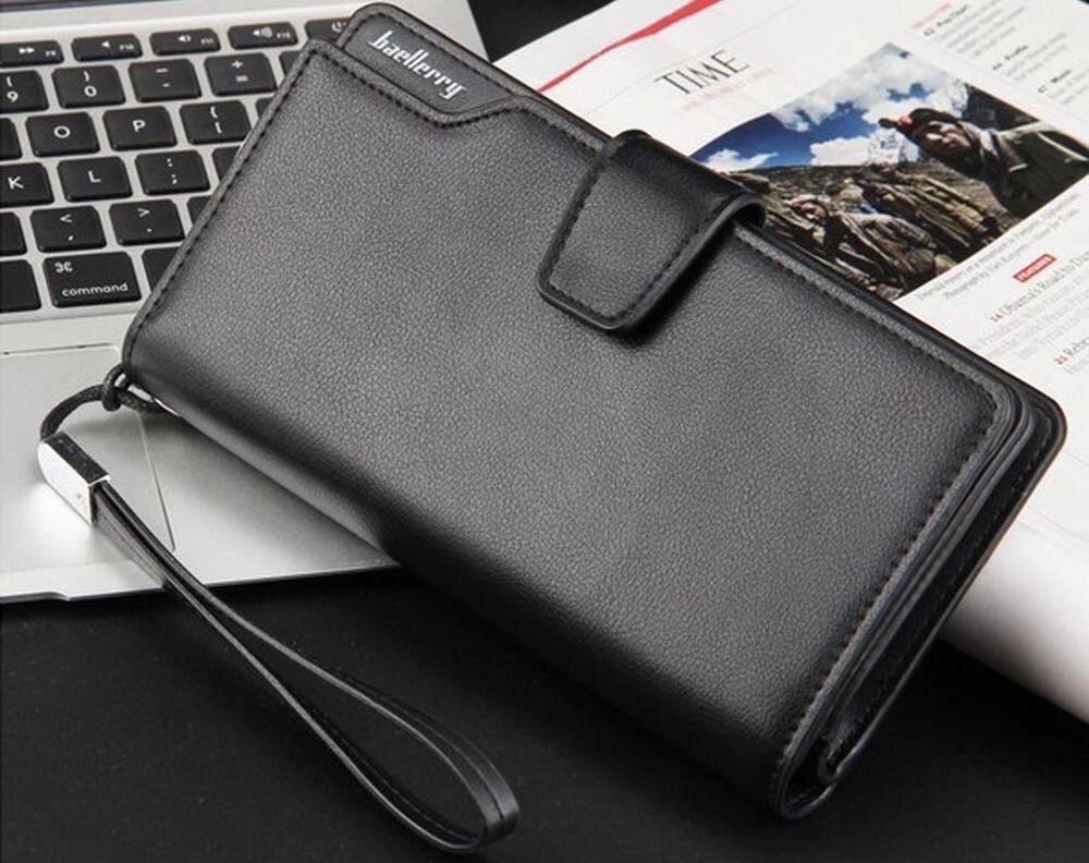 Чоловічий гаманець Baellerry Business портмоне клатч-шум гаманець від компанії K V I T K A - фото 1