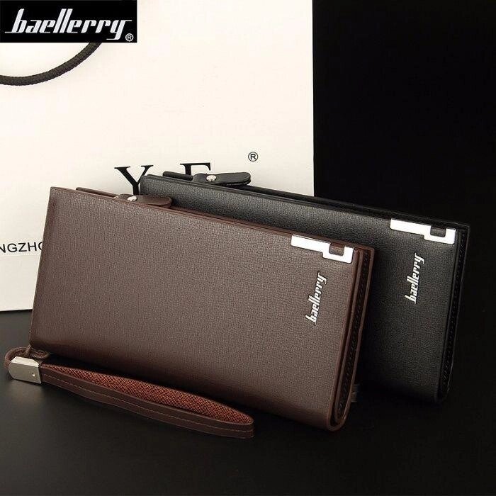 Чоловічий гаманець-портмоне Baellerry Classic від компанії K V I T K A - фото 1