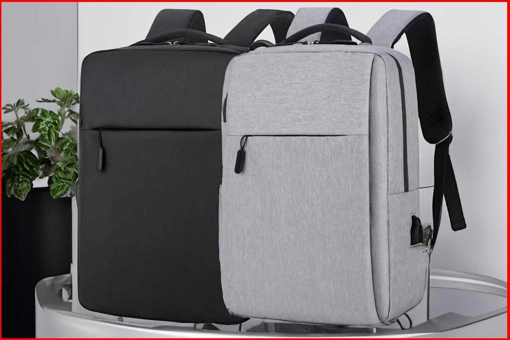 Чоловічий рюкзак для ноутбука 15 дюймів/місткий міський рюкзак від компанії K V I T K A - фото 1