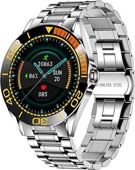 Чоловічий смарт-годинник LIGE, водонепроникний годинник IP67 від компанії K V I T K A - фото 1