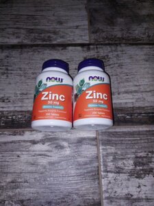 Цинк, 50 мг, 250 таблеток zinc