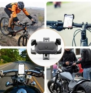 Тримач для телефона на велосипед Velo Holder ZX-203 кріплення на ру