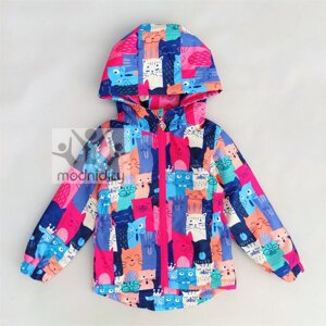 Дитяча термо куртка для дівчинки на 3-7 років