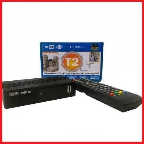Digital TV Tuner DVB-T2 MG 811 Megogo для телебачення 40 каналів від компанії K V I T K A - фото 1