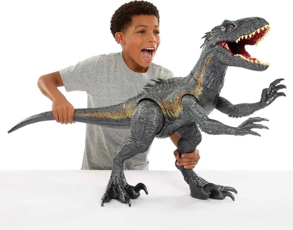Динозавр Індораптор 99 см Jurassic World Colossal Indoraptor Mattel від компанії K V I T K A - фото 1