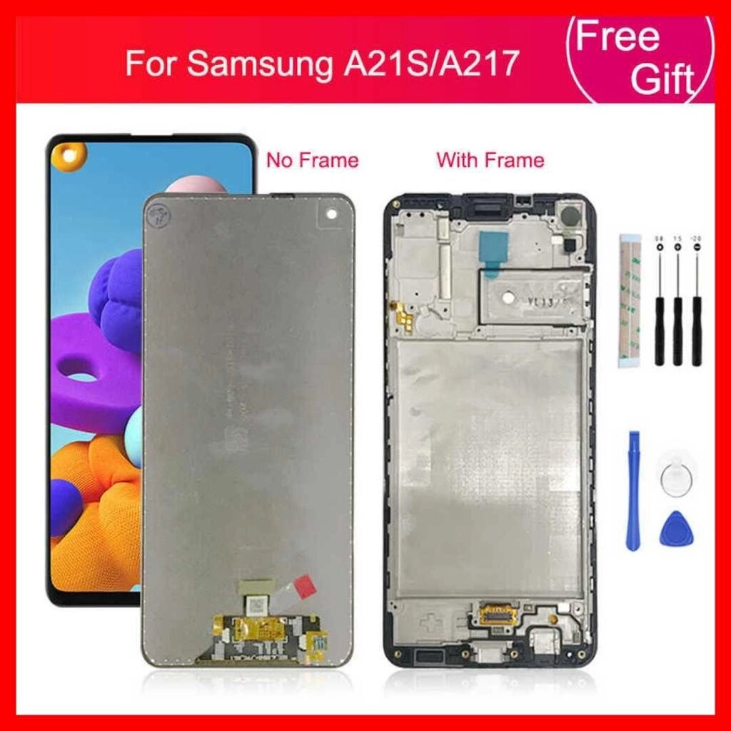 Дисплей Samsung A21s 2020/A217/M Модуль Корпус АКБ Купити ОПТ від компанії K V I T K A - фото 1