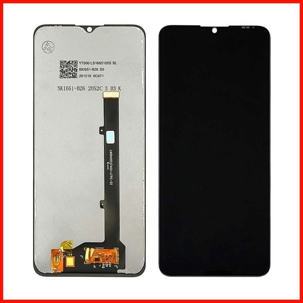 Дисплей ZTE Blade A51 / A71 (A7030) Black Купити Модуль Екран від компанії K V I T K A - фото 1