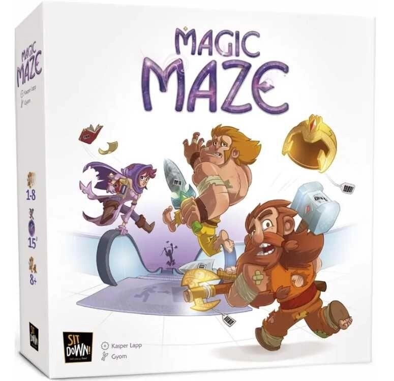 Дитяча настільна гра МогоМаркет, Magic Maze (укр.) від компанії K V I T K A - фото 1