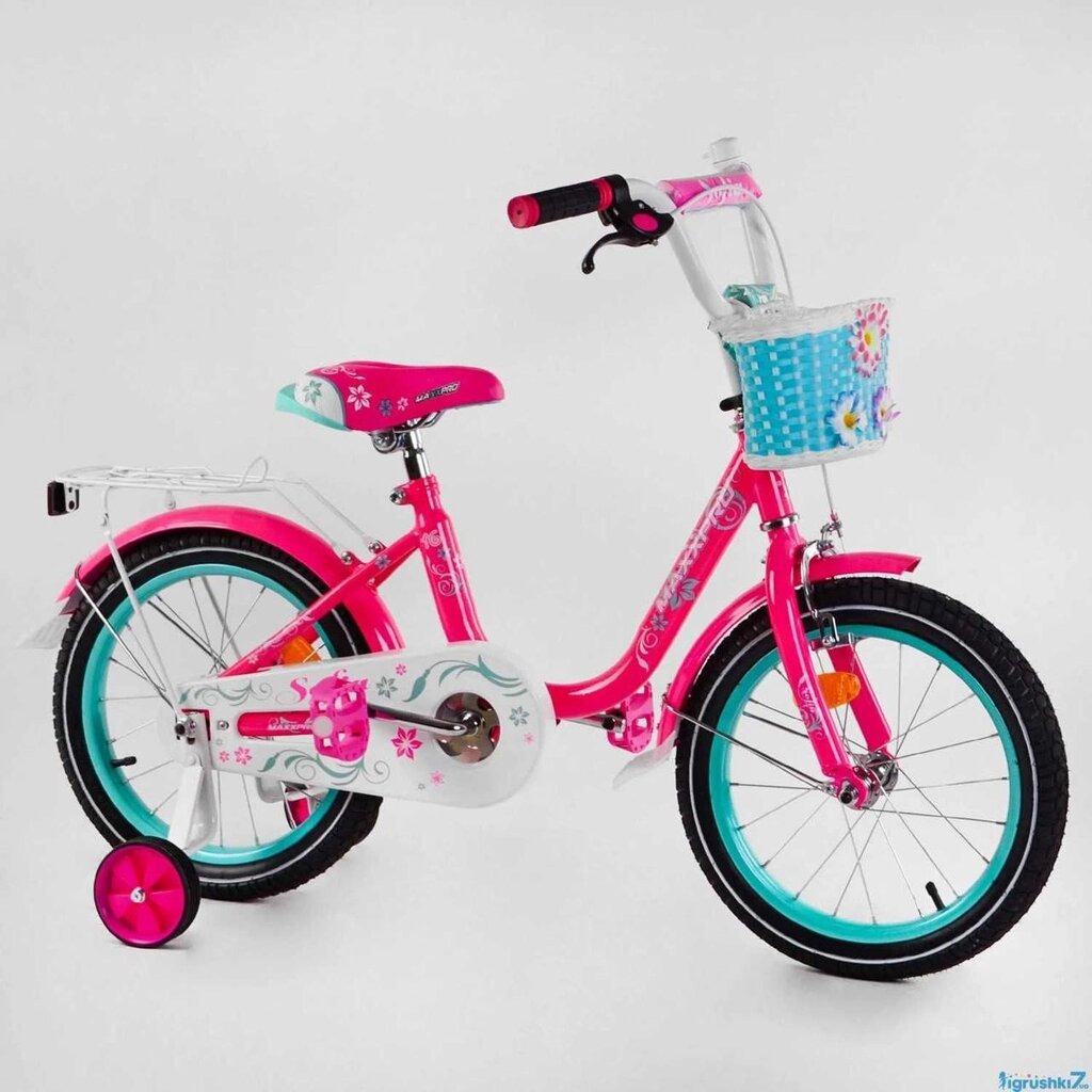 Дитячий велосипед для дівчаток Corso Sofia-N 16/18/20 (95-140) від компанії K V I T K A - фото 1