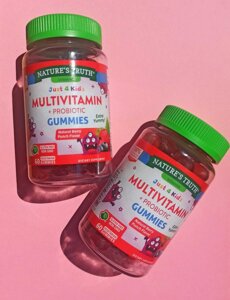 Для дітей вітаміни жувальні + Пробитик від Nature&x27,s Truth 60 цукерок