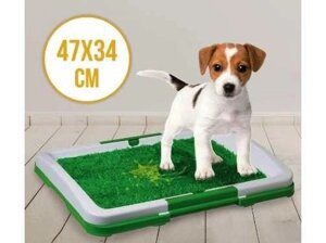 Домашній туалет для собак Puppy Potty Pad 34х47 см тришаровий