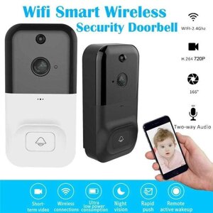 Домофон WiFi! Розумний дверний дзвінок із камерою WiFi X5 Smart Doorbell