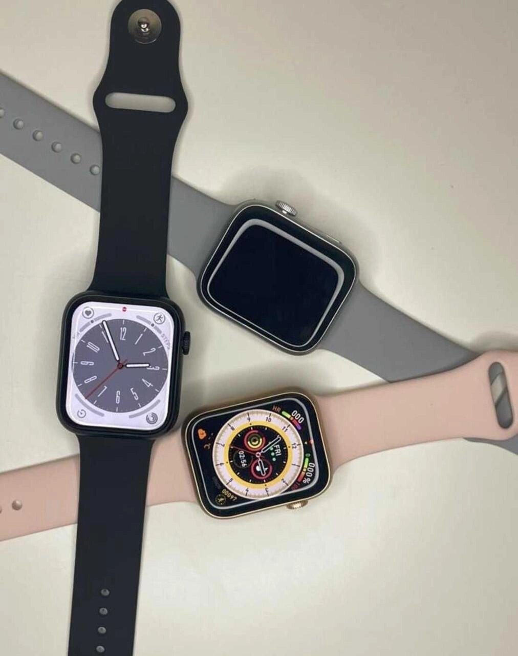 ЕКСКЛЮЗИВ коп смарт-годинника Apple Watch8-GS8 PRO MAX!+ Ремінець від компанії K V I T K A - фото 1