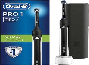 Електрична зубна щітка Oral-B Pro 1-750 чорна