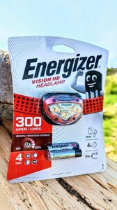 Energizer Vision налобний ліхтар, ліхтарик (Petzl, Black Diamond, Fenix)