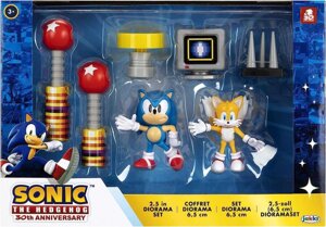 Їжачок Сонік та Тейлз Діорама Sonic The Hedgehog Jakks Pacific 40925