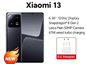 Флагман Xiaomi 13 8/256Global 50mp leica 120hz бездротова зарядка8Gen2
