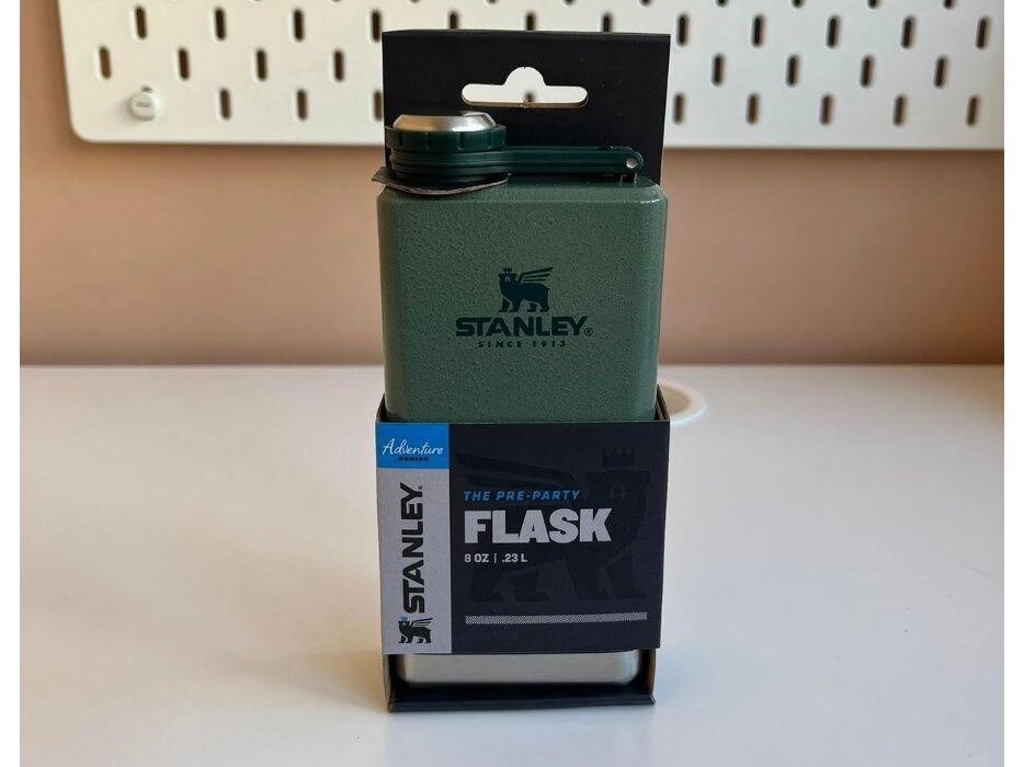 Фляга Stanley 0.23 л. pre-party flask для алкоголю від компанії K V I T K A - фото 1