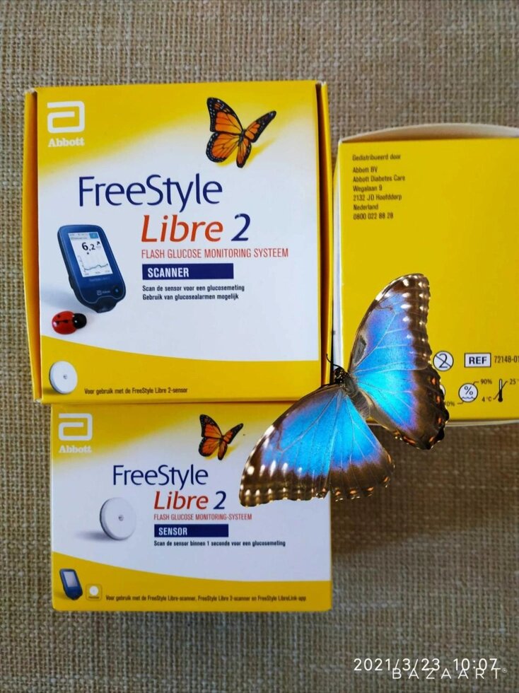 FreeStyle Libre-2 Нідерланди. Київ від компанії K V I T K A - фото 1