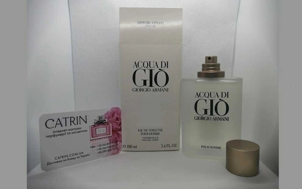 Giorgio Armani Acqua di Gio Pour Homme Армані аква ді джіо оріг. 100мл від компанії K V I T K A - фото 1