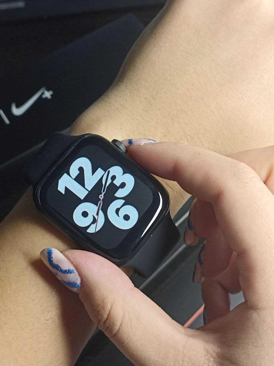 Годинник Apple smart watch Nike 7 коп Lux +ремінець від компанії K V I T K A - фото 1