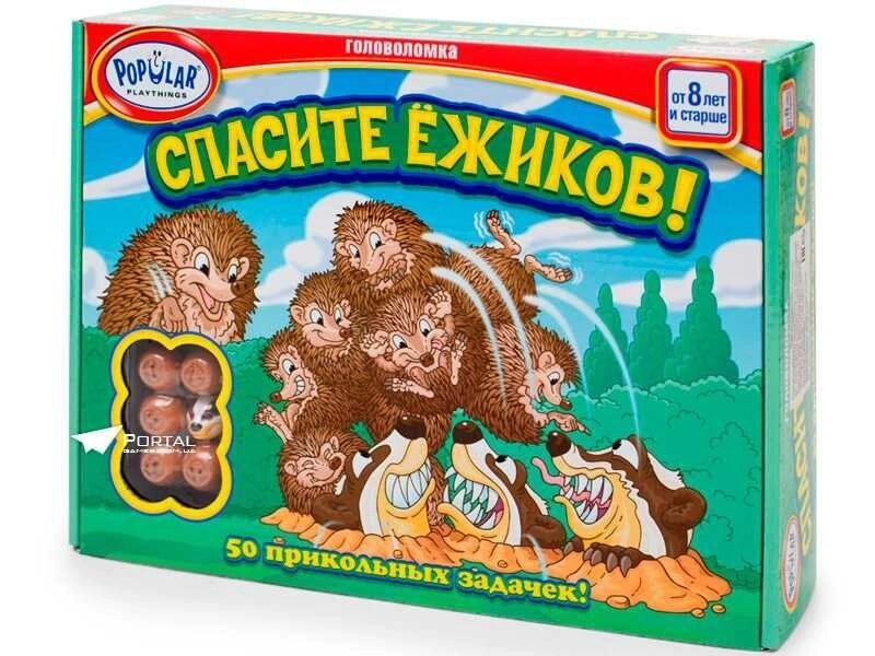 Головоломка Врятуйте їжачків Hedgehog Escape від Popular Playthings від компанії K V I T K A - фото 1