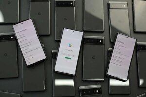 Google Pixel 6 8/128 ГБ штормовий чорний смартфон