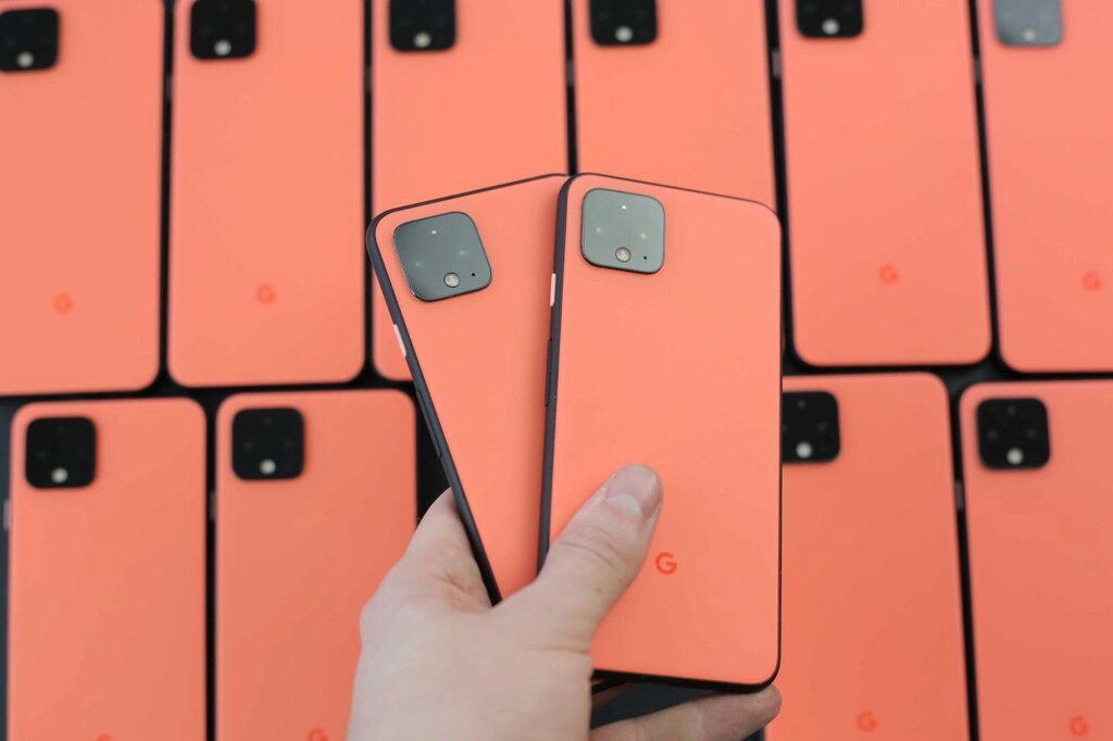 Google Pixel Flagman 4 64GB OH SO Orange Neverlock гарантія від компанії K V I T K A - фото 1