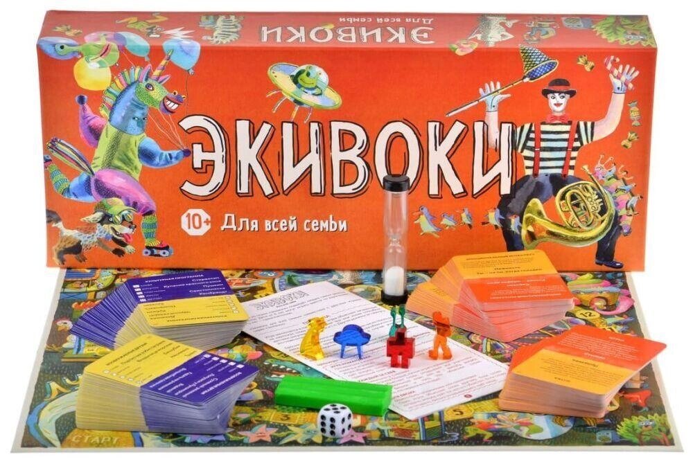Гра Еківок Для всієї родини 10+ років оригінал від компанії K V I T K A - фото 1