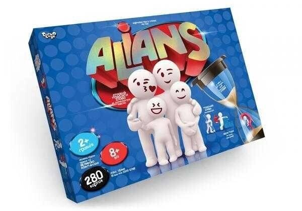 Гра настільна Danko Toys ALIANS (Альянс) (Укр) (SPG-92U) від компанії K V I T K A - фото 1