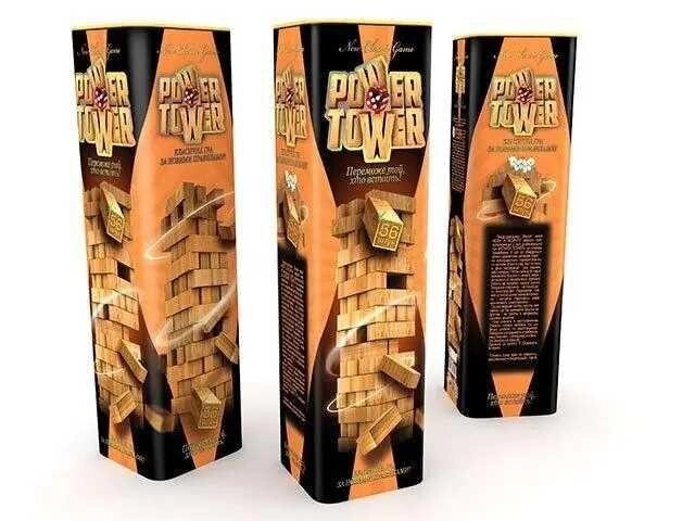 Гра Power Tower Данко Тойс (джанга, дженга, jenga, вега, вежа) від компанії K V I T K A - фото 1