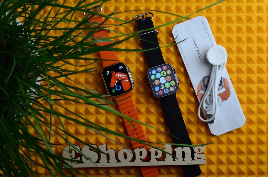 GS8+ Ultra 49 мм  ⁇  Apple watch  ⁇  На гвинтах  ⁇  смарт-годинник від компанії K V I T K A - фото 1