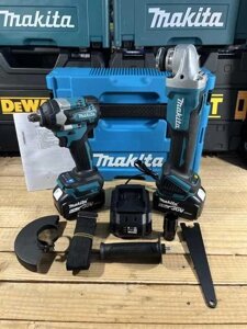 HIT/2B1 makita bulgarian DGA504+gikorott DTW500BL 36V/5AH/makita/pavings