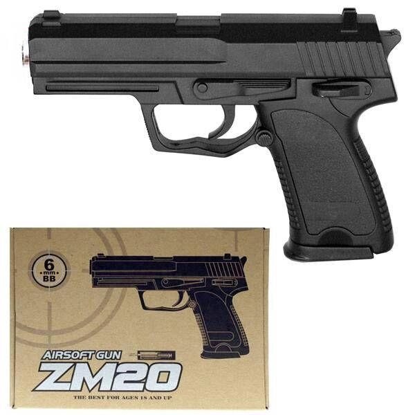 Іграшковий пістолет ZM20 кульки 6 мм від компанії K V I T K A - фото 1