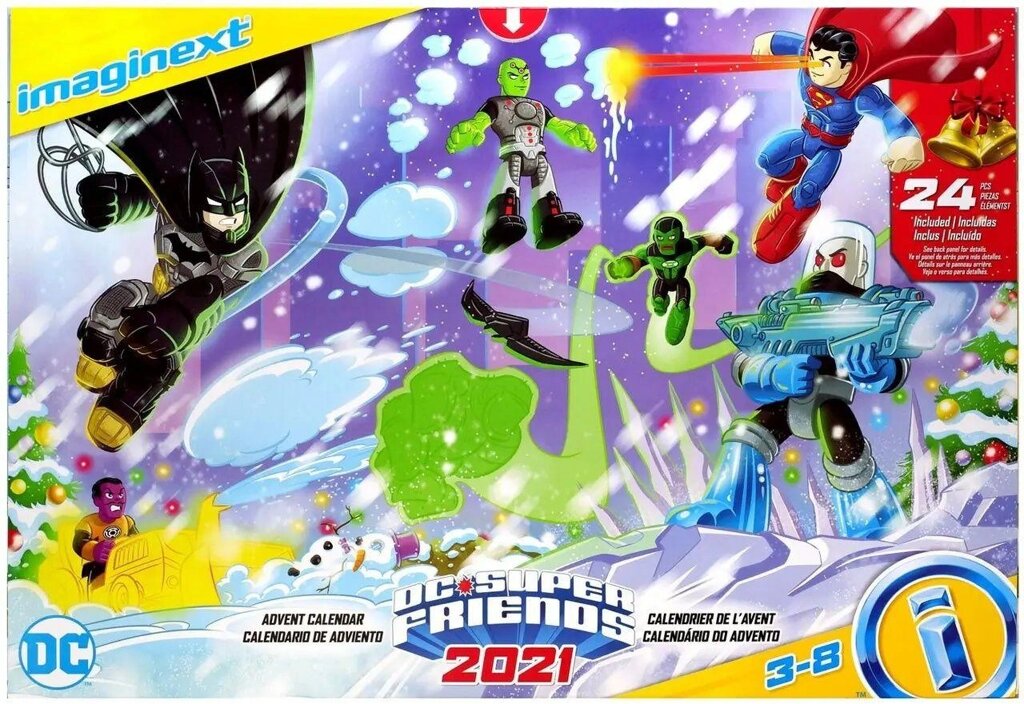 Ігровий набір Fisher-Price Imaginext DC Super Friends Advent Calendar від компанії K V I T K A - фото 1