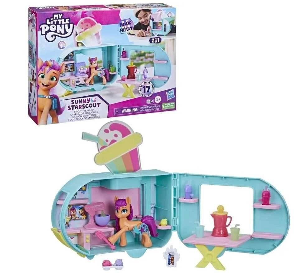 Ігровий набір Hasbro My Little Pony Sunny Starscout Smoothie Truck від компанії K V I T K A - фото 1