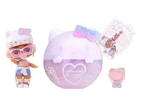 Ігровий набір з лялькою L. O.L. Surprise Loves Hello Kitty Crystal Cutie від компанії K V I T K A - фото 1