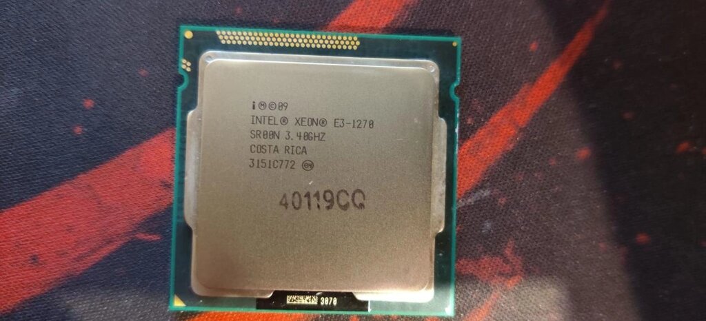 Intel Xeon e3 1270 (2700) від компанії K V I T K A - фото 1