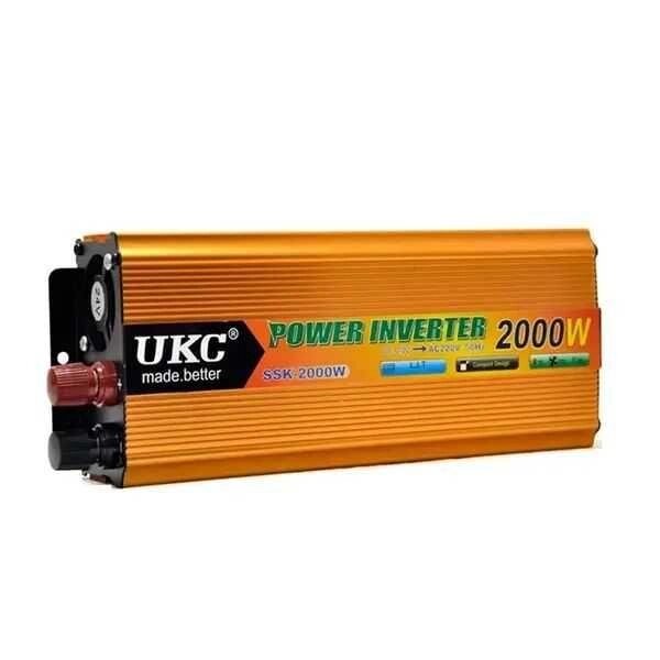 Інвертор для котла UKS 500/5000 W 12-220V для насосів, холодильників від компанії K V I T K A - фото 1